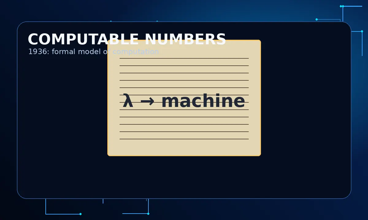 Computing notes